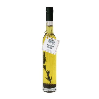 Roasted Garlic Infused Extra Virgin Olive Oil Blend, Tall Round (375mL) - Korvel