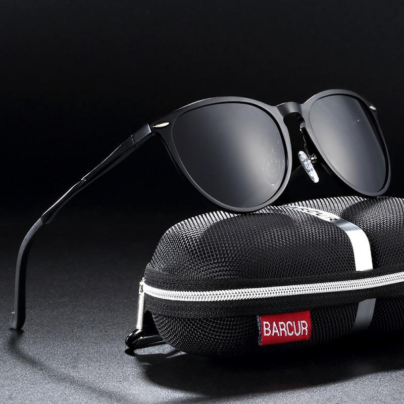 Retro Aluminum Magnesium Polarized Sunglasses