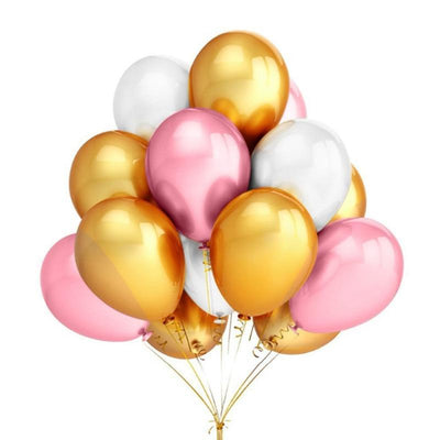 Luxury Shiny 20pcs Happy Birthday Party Balloons