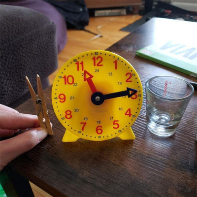 Montessori Learning Clock for Kids - Educational Time Tool