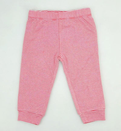 Baby Girls Striped Pants - Cozy Cotton Trousers