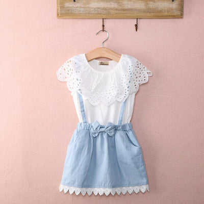 Charming Toddler Ruffle Dress Set for Girls