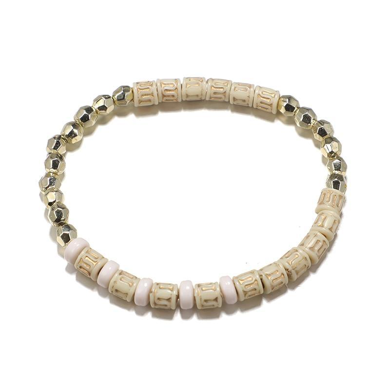 Ensemble de Bracelets Pendants Ajustables Main Cœur Œil Ethnique