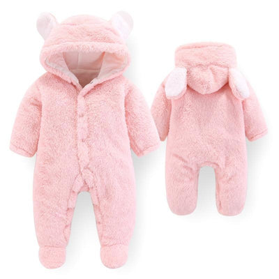 Cozy Baby Winter Overalls - Unisex Jumpsuit for Infants
