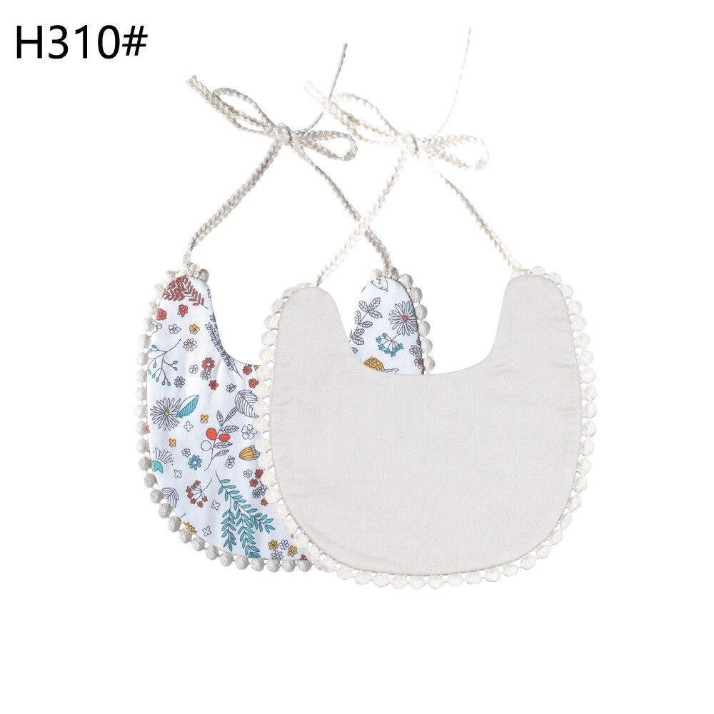 Bavoirs Floraux de Luxe Faits Main - 100 % Coton et Imperméables
