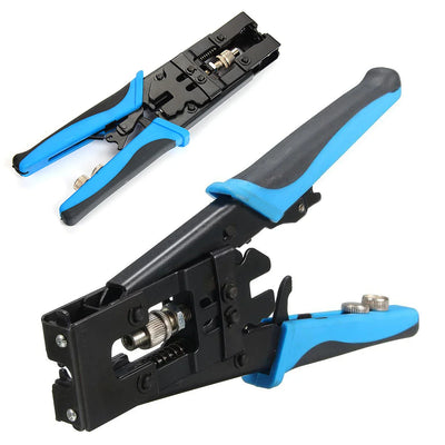 Premium Coax Compression Crimper Tool for BNC/RCA/F Connectors