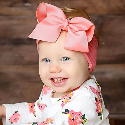 Premium Baby Girls Headbands - Soft Turban Hair Accessories
