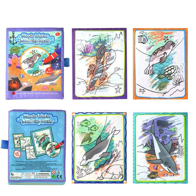 Coolplay Libro de Dibujo Mágico con Agua - Juguete Educativo de Arte