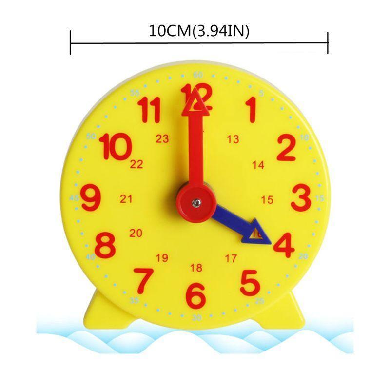 Horloge d'apprentissage Montessori pour enfants - Outil éducatif pour le temps