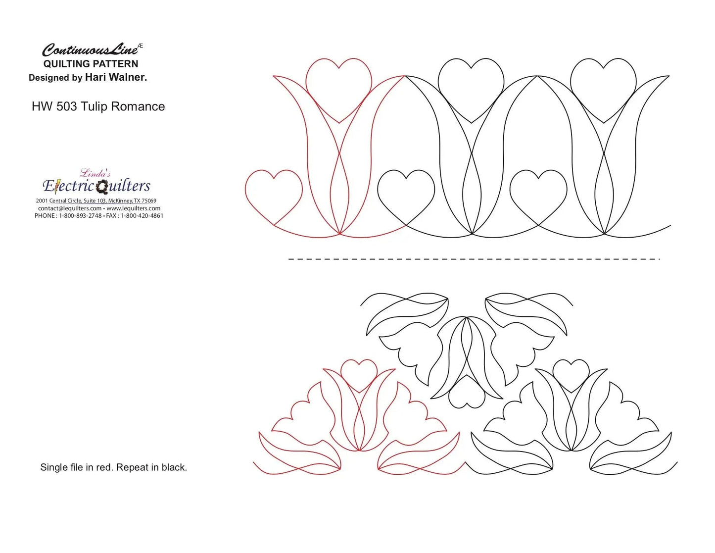 Pantographe Tulip Romance par Hari Walner - 503