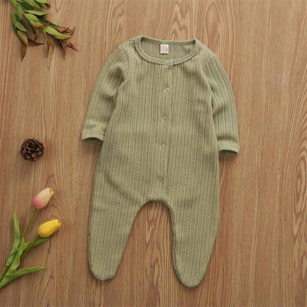 Combinaison Bébé à Manches Longues en Coton Premium pour Nouveau-nés