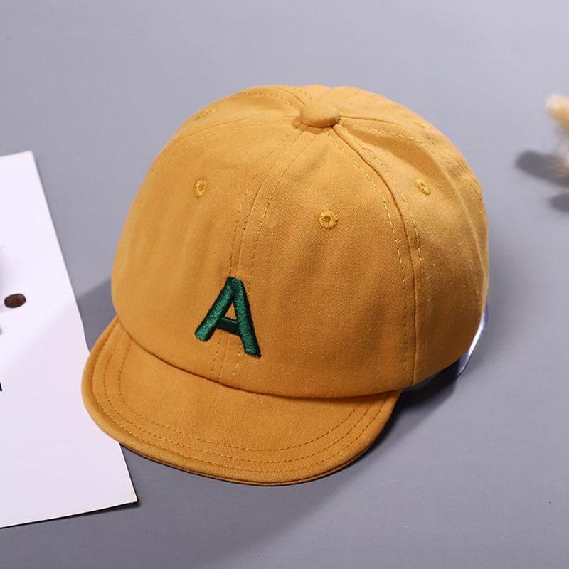 Casquettes de baseball en coton ajustables pour bébés et enfants