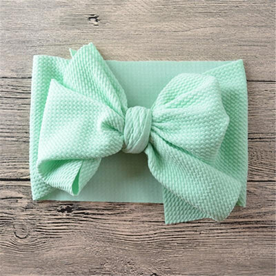 Newborn Large Bow Headwrap for Baby Girls