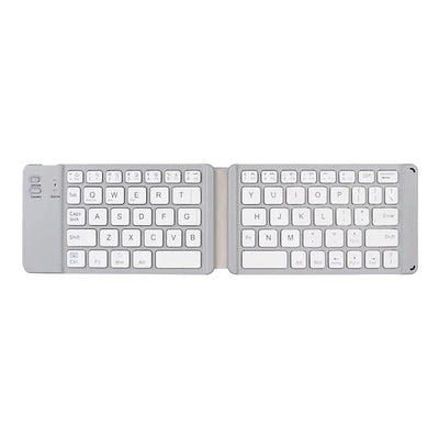 Light-Handy Bluetooth Folding Mini Backlit Keyboard Foldable Wireless Keypad For IOS/Android/Windows Ipad Tablet Laptop Computer - Korvel
