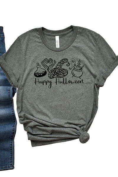 Happy Halloween Unisex T-Shirt - Korvel