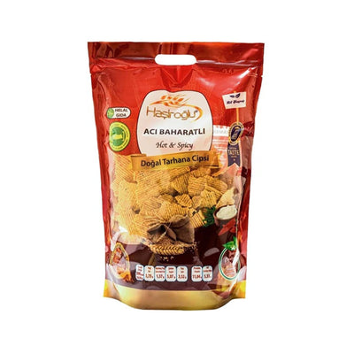 Hasiroğlu Spicy Tarhana Chips – Hot (225g)