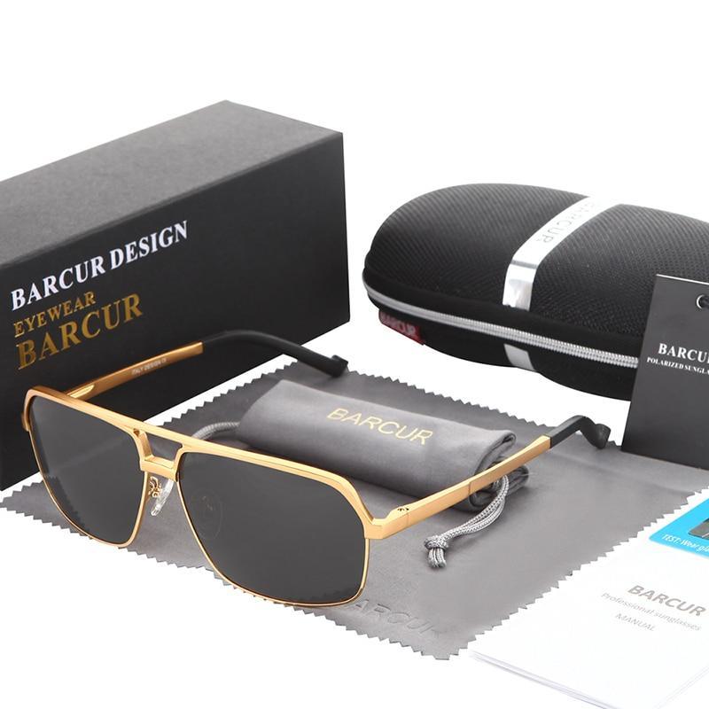 Lunettes de soleil polarisées en aluminium premium pour hommes et femmes