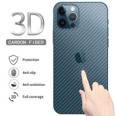 Carbon Fiber Back Screen Protector for iPhone