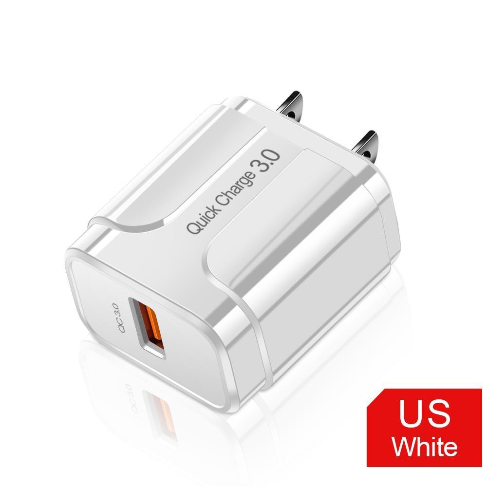 Portable 18W Quick Charge 3.0 USB Charger
