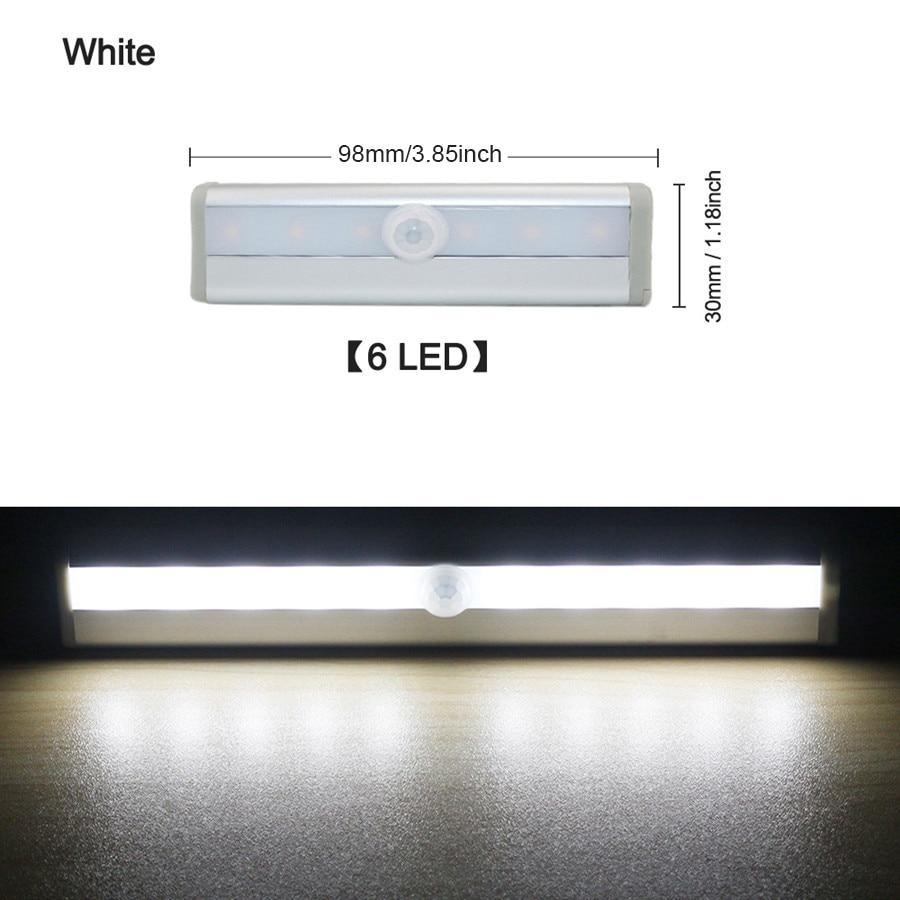 STEVVEX Motion Sensor LED Night Light for Cabinets and Wardrobes
