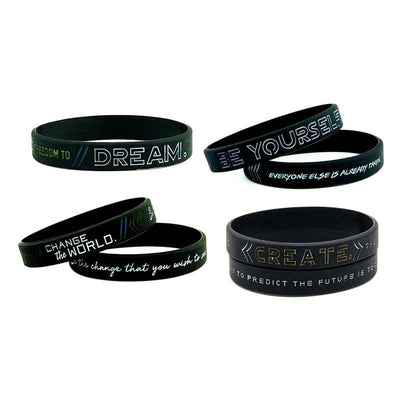 Silicone Motivation Wristband - Unique Men's Bracelet