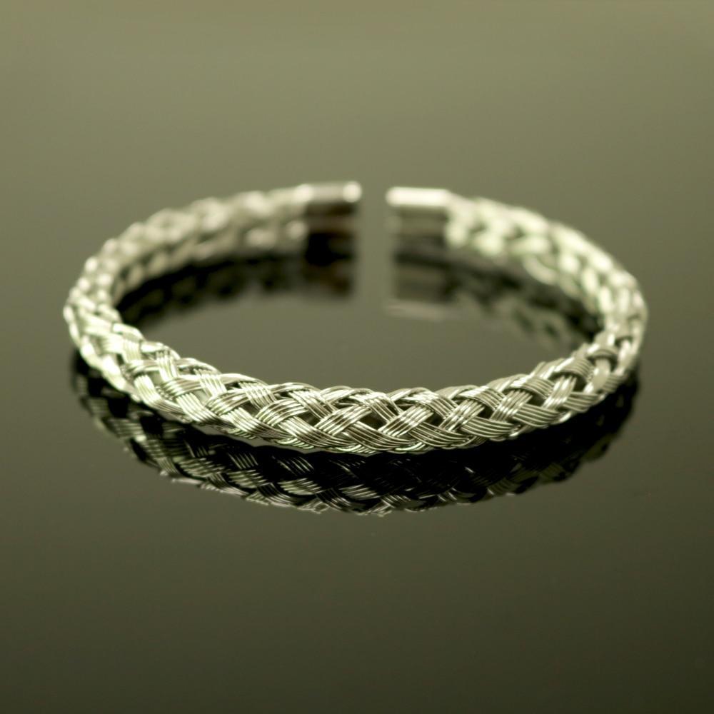 Luxury Modern Roman Style Stainless Steel Bracelet for Men