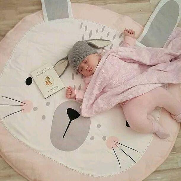 Alfombra de Juego de Cartoon Elegante para Habitaciones de Niños