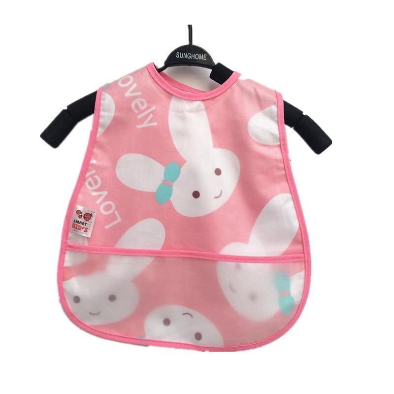 Bavoirs en Cartoon Ajustables pour Bébé - Tissu Imperméable