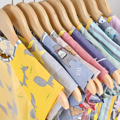 Eco-Friendly Cartoon Baby Bibs - Adjustable & Waterproof