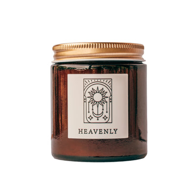 Heavenly Fine Fragrance Candle – Aloe, Orange, Chrysanthemum, Fir & Patchouli - Korvel