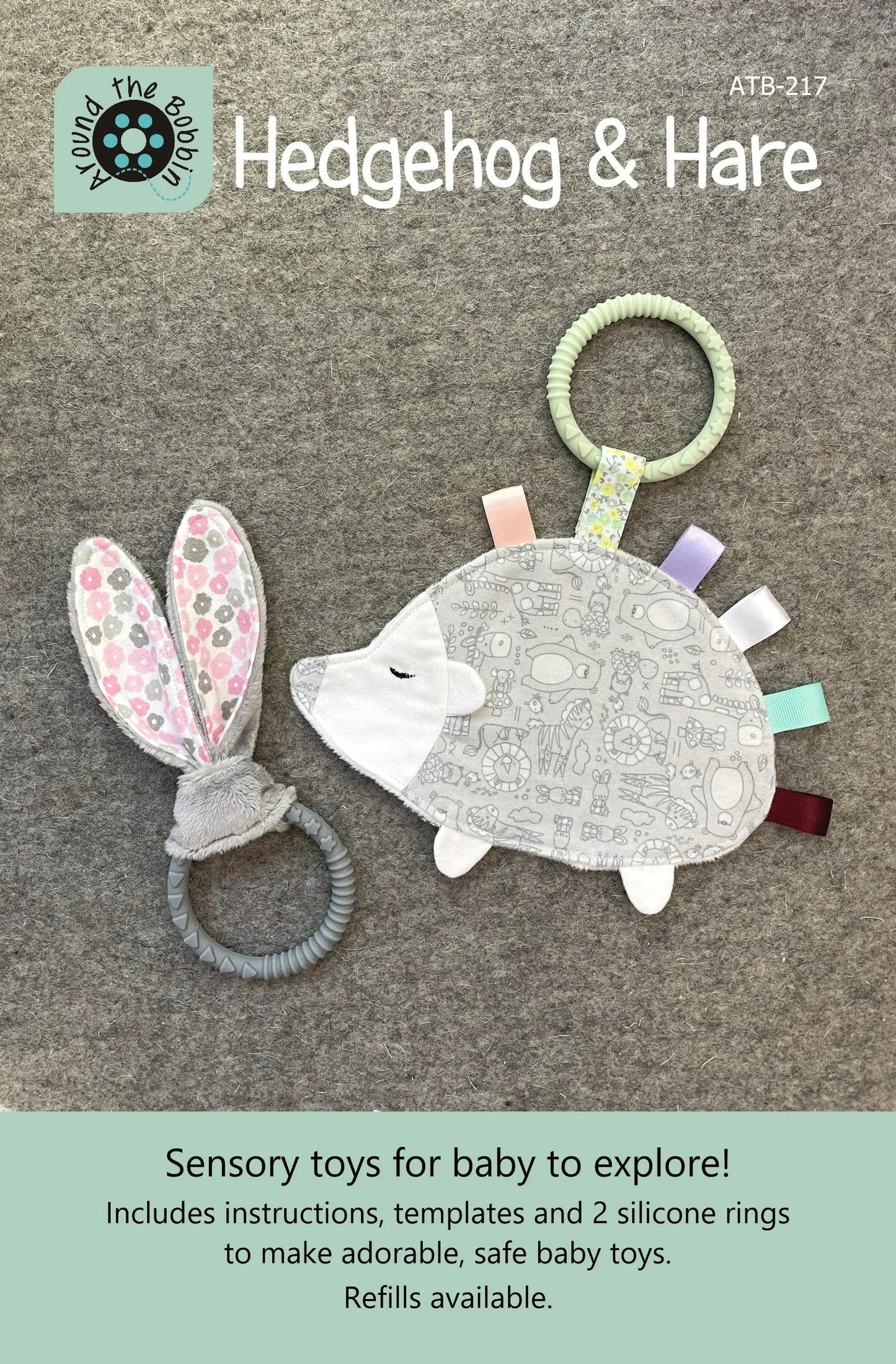 Hedgehog and Hare Sewing Pattern