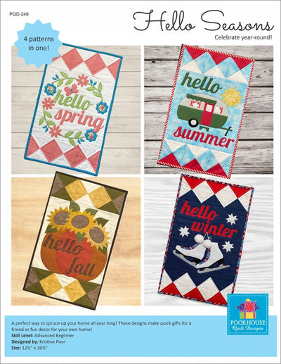 Hello Seasons Crafting Pattern Set