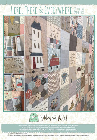 Here, There and Everywhere Quilt Pattern