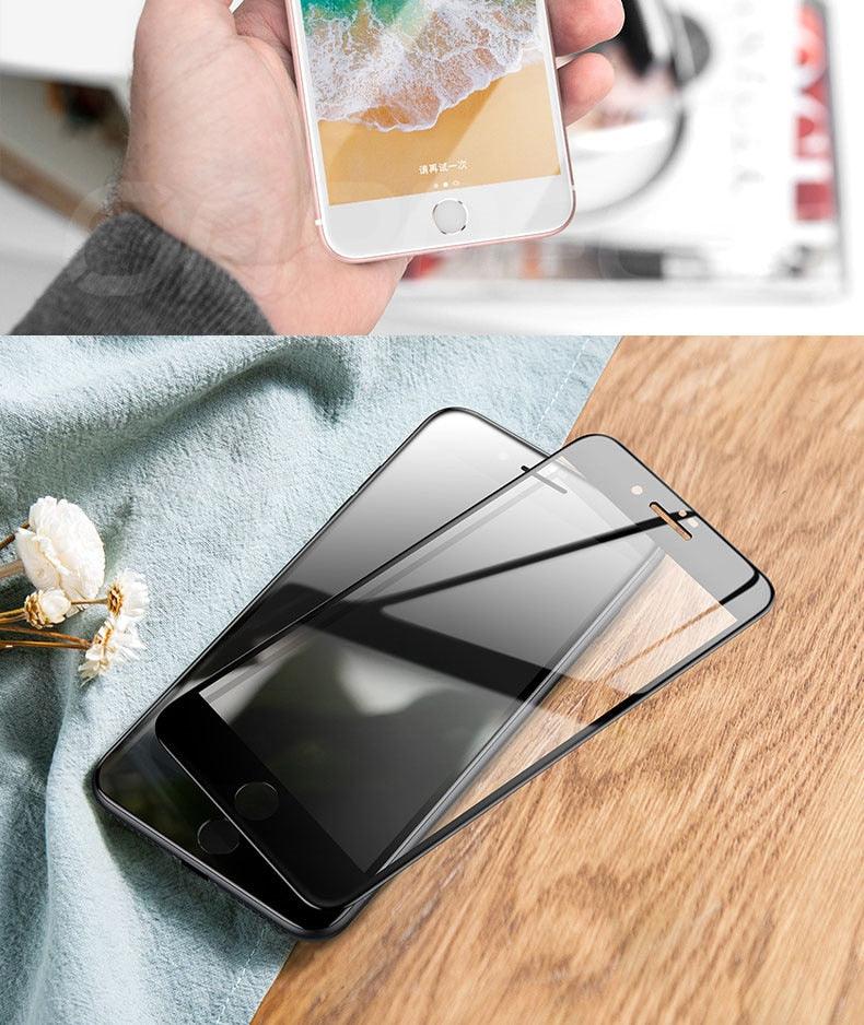 Verre protecteur intégral 11D pour modèles d'iPhone