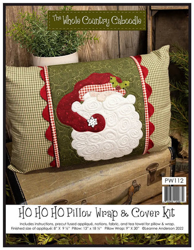 Ho Ho Ho Pillow Wrap & Cover Kit