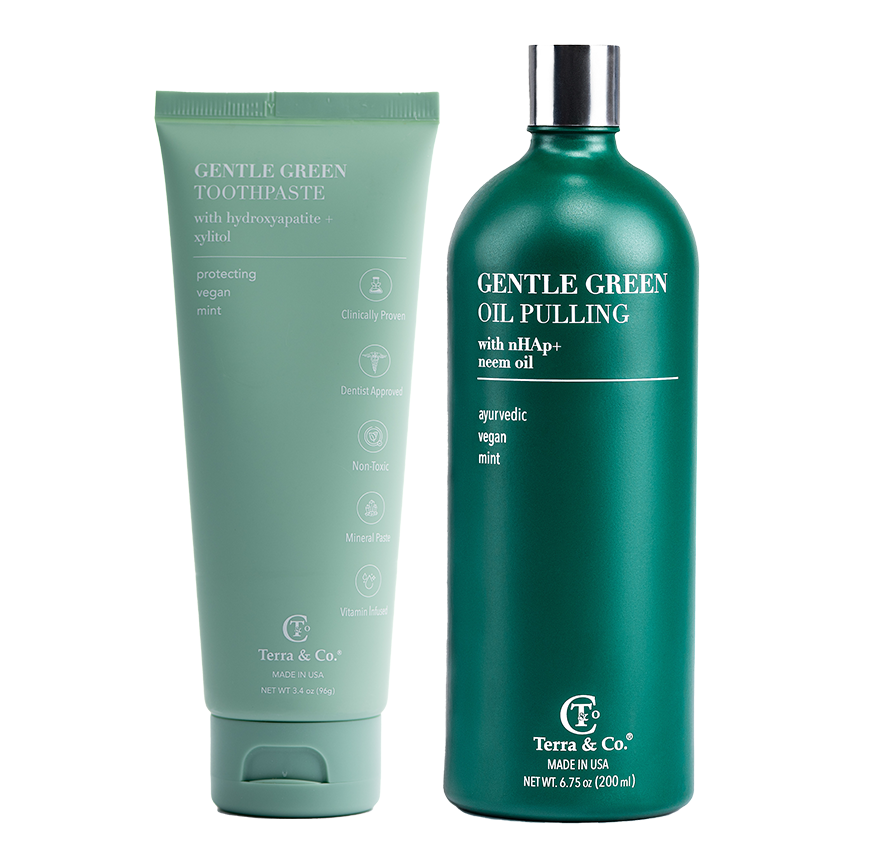 Gentle Green™ Sensitive Toothpaste with Hydroxyapatite & B12 (Fluoride-Free, Natural Enamel Support & Sensitive Teeth Relief) - Korvel