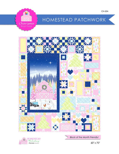 Modèle de Quilt Homestead Patchwork Block of the Month