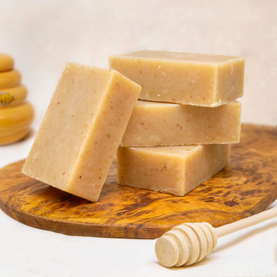 Honey Exfoliating Soap Bar Organic - Korvel