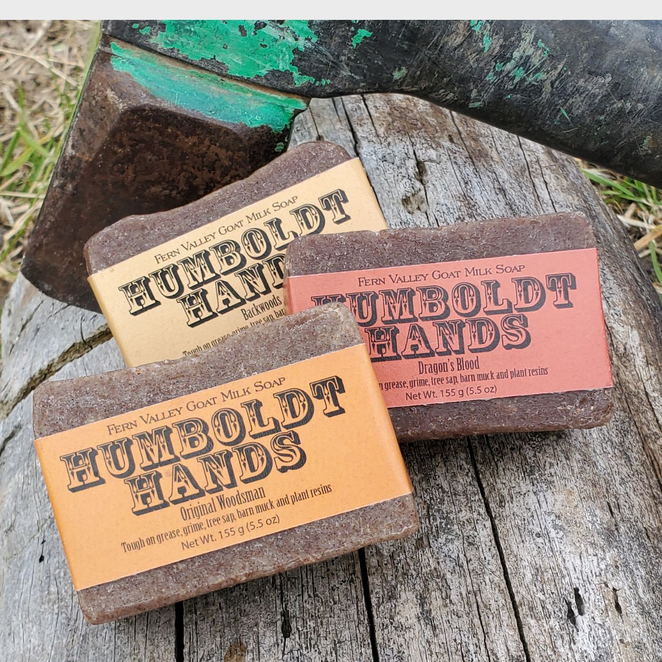 Natural Goat Milk Soap | Humboldt Hands Heavy-Duty Hand Cleaner | Dragon's Blood - Korvel
