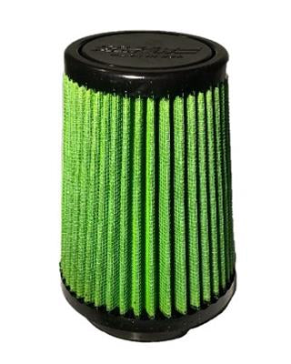 Premium Green Cone Filter - 3in ID, 4.33in Base, 3.5in Top, 5.75in Height - Korvel