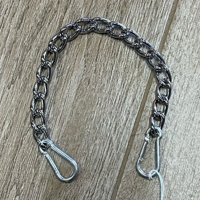 Durable Stainless Steel Curb Chain with Quick Snaps - Korvel