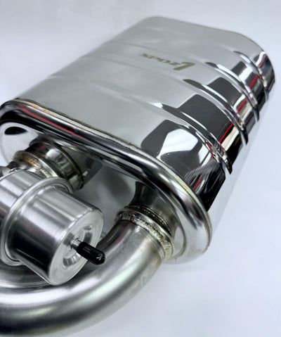 SPDZ1 Universal Valved Performance Muffler Kit - High-Flow Exhaust System