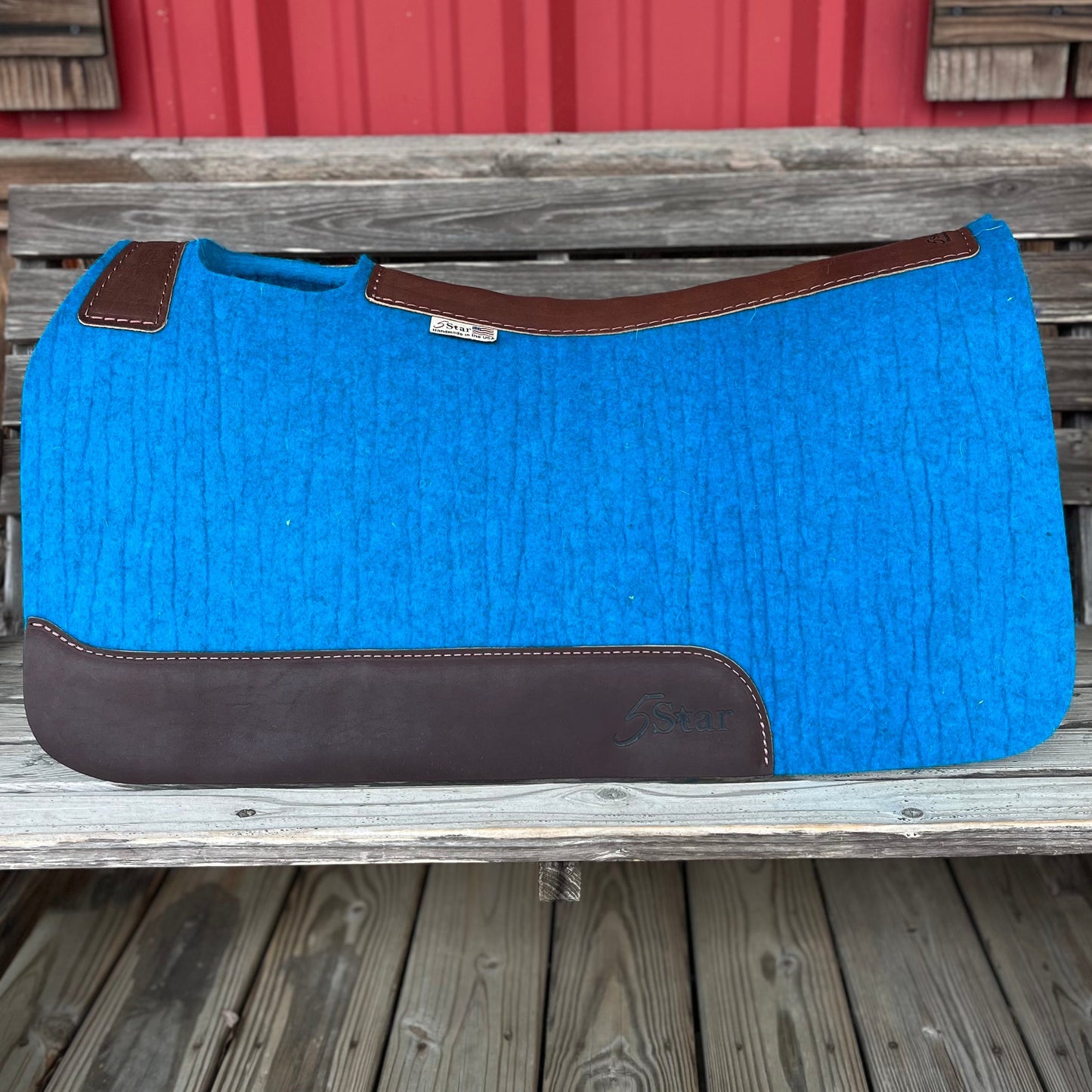 Premium 7/8" Turquoise Barrel Pad - 30x28 - Korvel