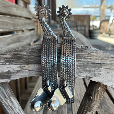 Stainless Rasp Spur - Korvel