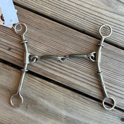 Premium Smooth Double Gag Bit for Horses - Korvel