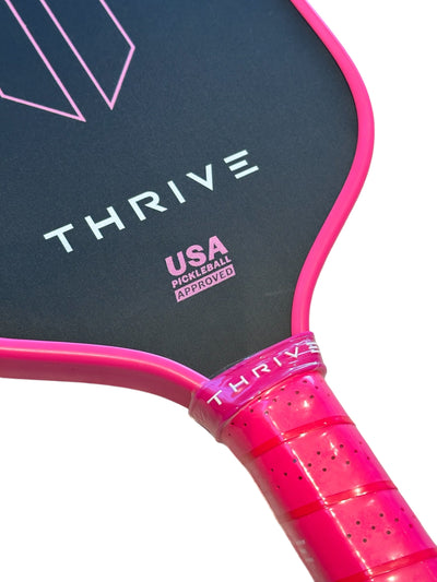 THREAT 16 (PINK) - Customizable Pickleball Paddle with Accessories - Korvel