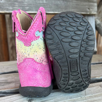 Sparkling Pink Cowbabies for Infants | Roper - Korvel