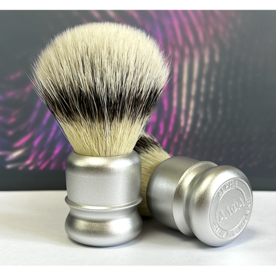 Alpha Brush & Shaving Co. Travel S21 Shaving Brush with Tube