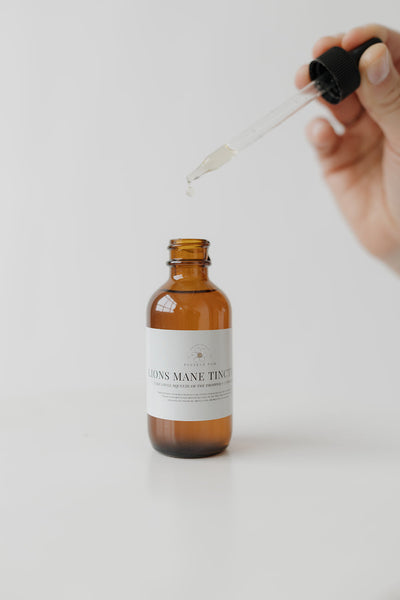 Lions Mane Tincture: Mood, Memory, Stress Support, Brain Health - Korvel
