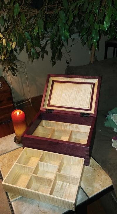 Keepsake Box Plans with Optional Insert Trays